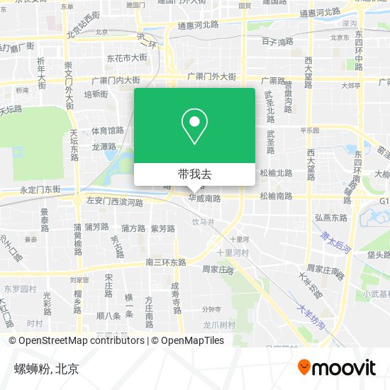 螺蛳粉地图