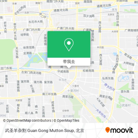 武圣羊杂割 Guan Gong Mutton Soup地图