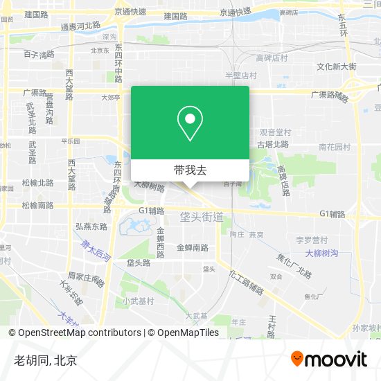 老胡同地图
