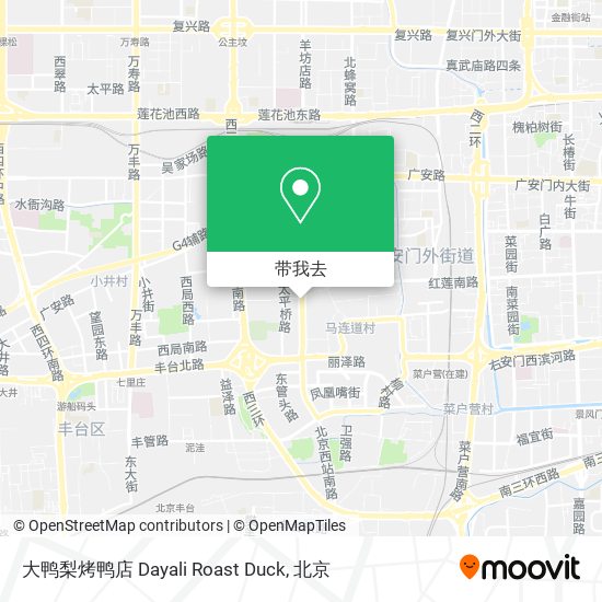 大鸭梨烤鸭店 Dayali Roast Duck地图