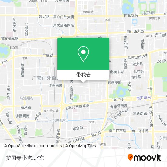 护国寺小吃地图