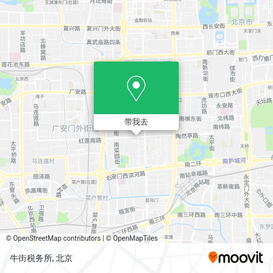牛街税务所地图