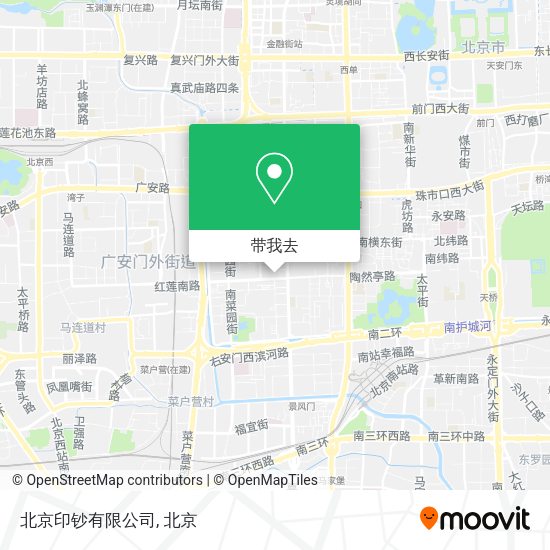 北京印钞有限公司地图