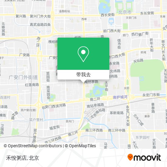 禾悅粥店地图