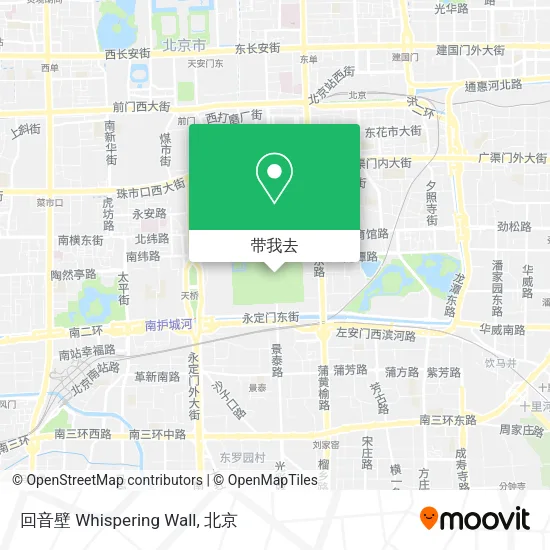 回音壁 Whispering Wall地图