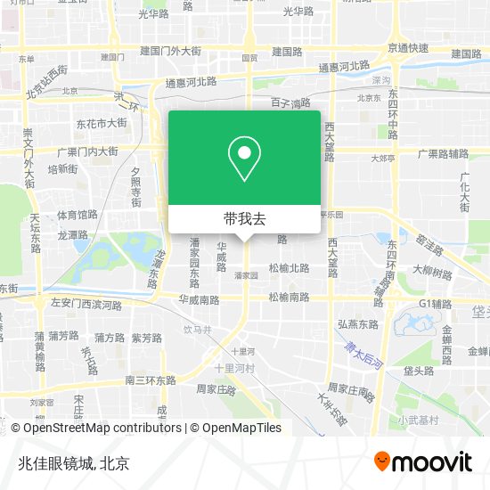 兆佳眼镜城地图