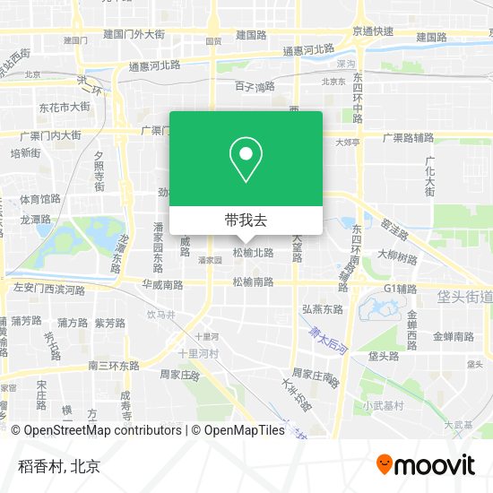 稻香村地图