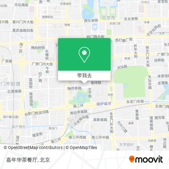 嘉年华茶餐厅地图