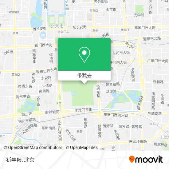 祈年殿地图