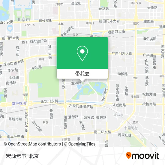 宏源烤串地图