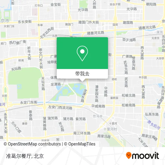 准葛尔餐厅地图
