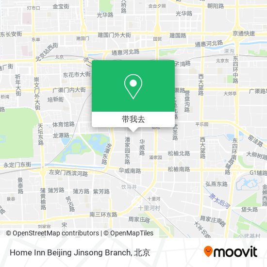 Home Inn Beijing Jinsong Branch地图