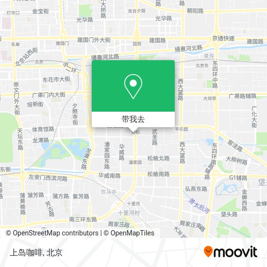 上岛咖啡地图