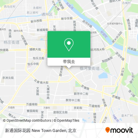 新通国际花园 New Town Garden地图