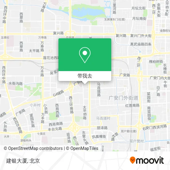 建银大厦地图