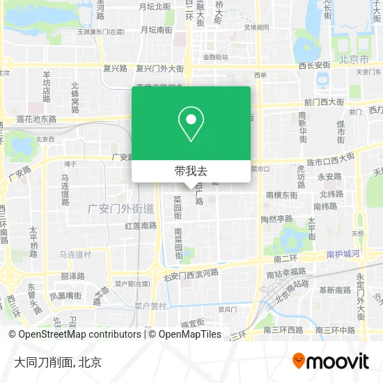 大同刀削面地图