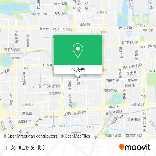 广安门电影院地图