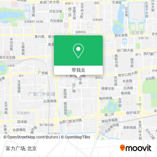 富力广场地图