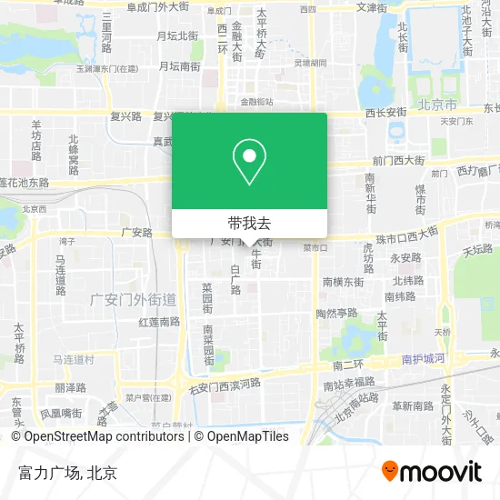 富力广场地图