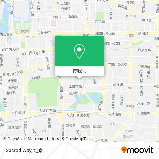 Sacred Way地图
