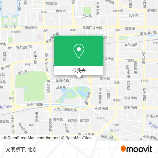 光明桥下地图