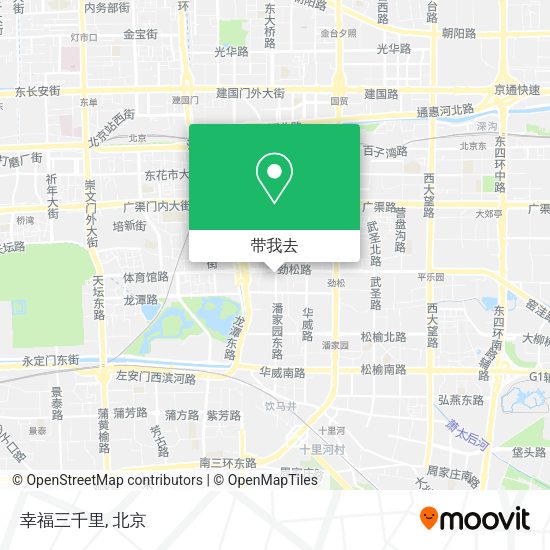 幸福三千里地图