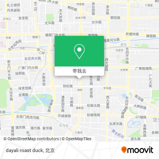 dayali roast duck地图