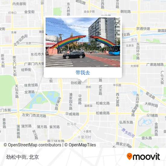 劲松中街地图