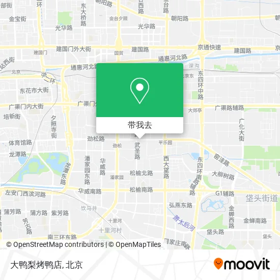 大鸭梨烤鸭店地图
