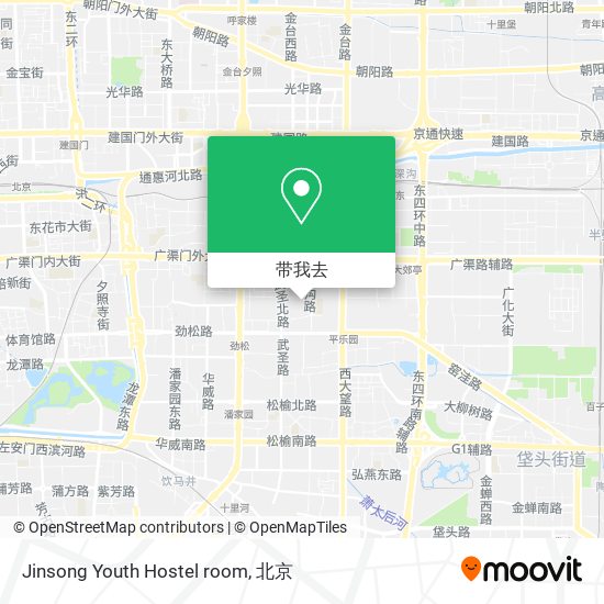 Jinsong Youth Hostel room地图