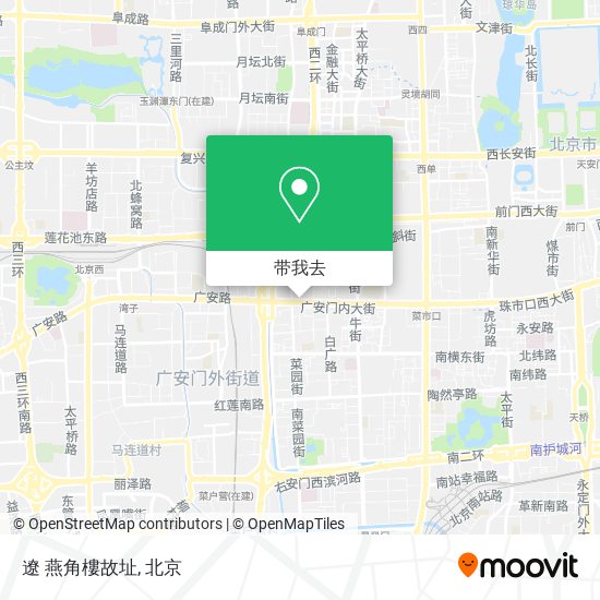 遼 燕角樓故址地图