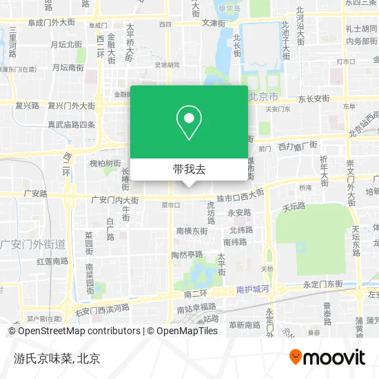 游氏京味菜地图