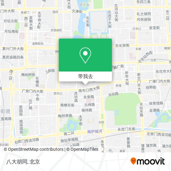 八大胡同地图