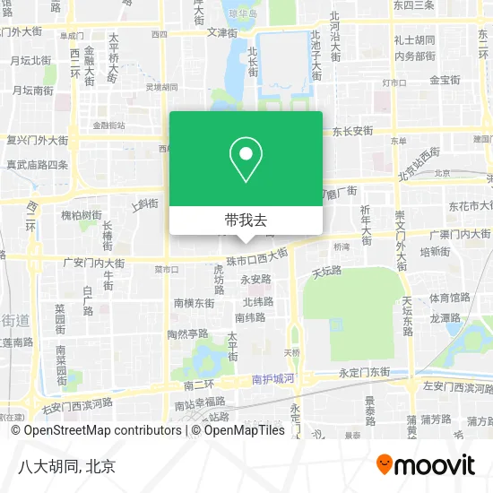 八大胡同地图