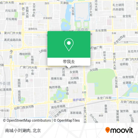 南城小刘涮肉地图