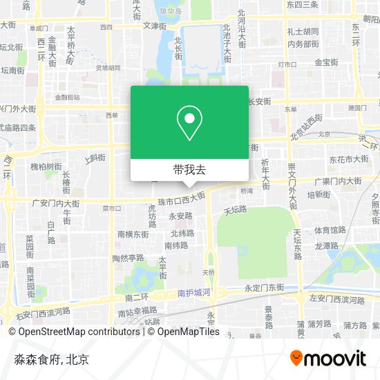 淼森食府地图
