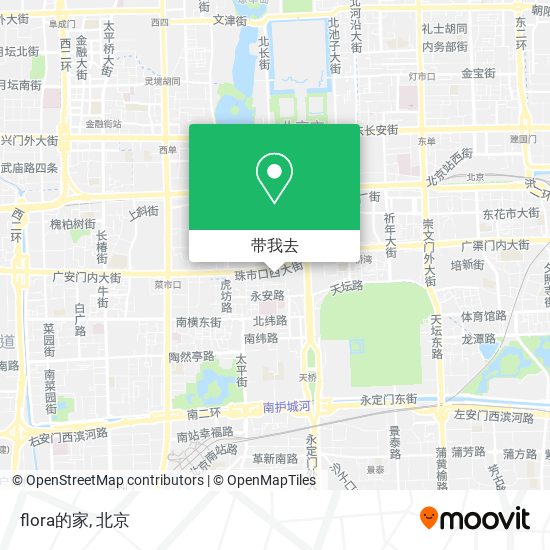 flora的家地图