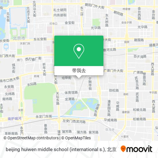 beijing huiwen middle school (international s.)地图