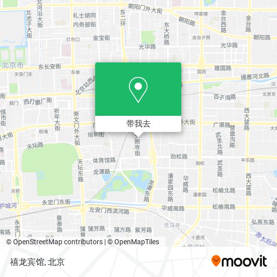 禧龙宾馆地图