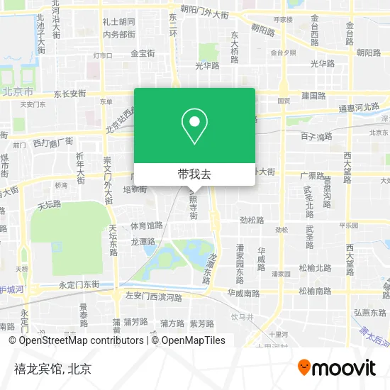 禧龙宾馆地图