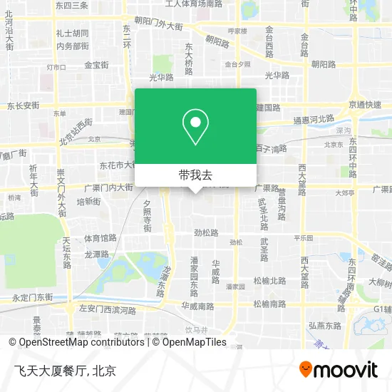 飞天大厦餐厅地图