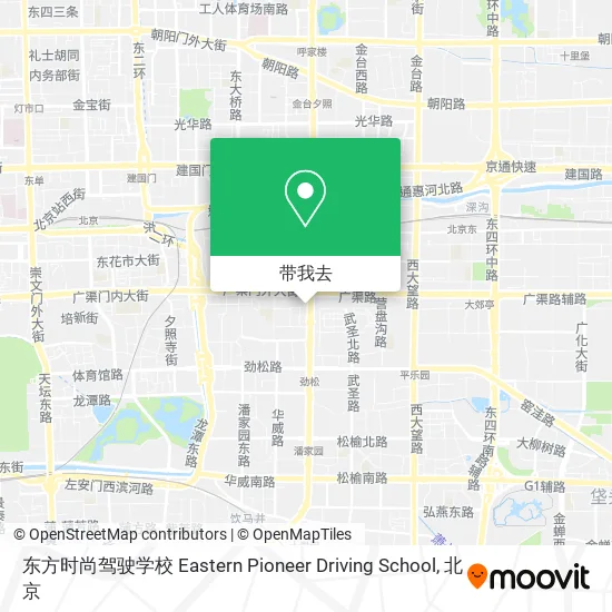 东方时尚驾驶学校 Eastern Pioneer Driving School地图
