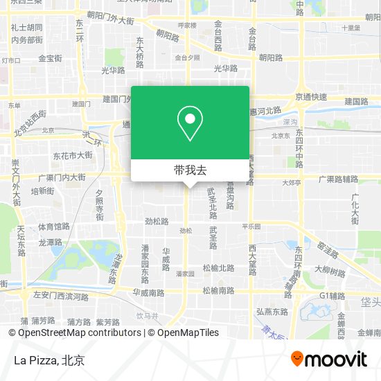 La Pizza地图