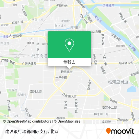 建设银行瑞都国际支行地图