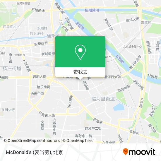 McDonald's (麦当劳)地图