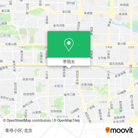 青塔小区地图