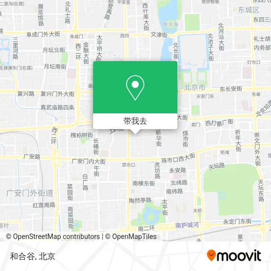 和合谷地图