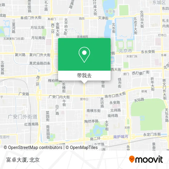 富卓大厦地图