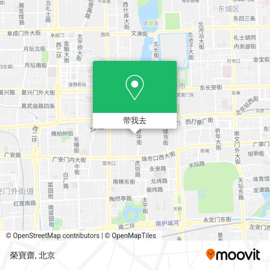 榮寶齋地图
