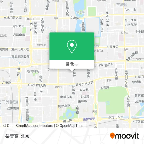 榮寶齋地图